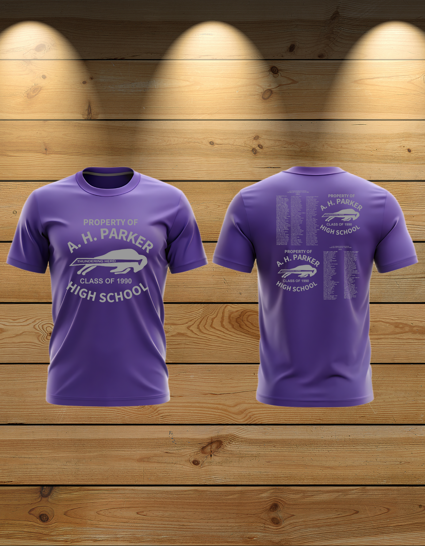 C/O '90 A.H. Parker 2025 Picnic Tee – Still Got That Thundering Pride!