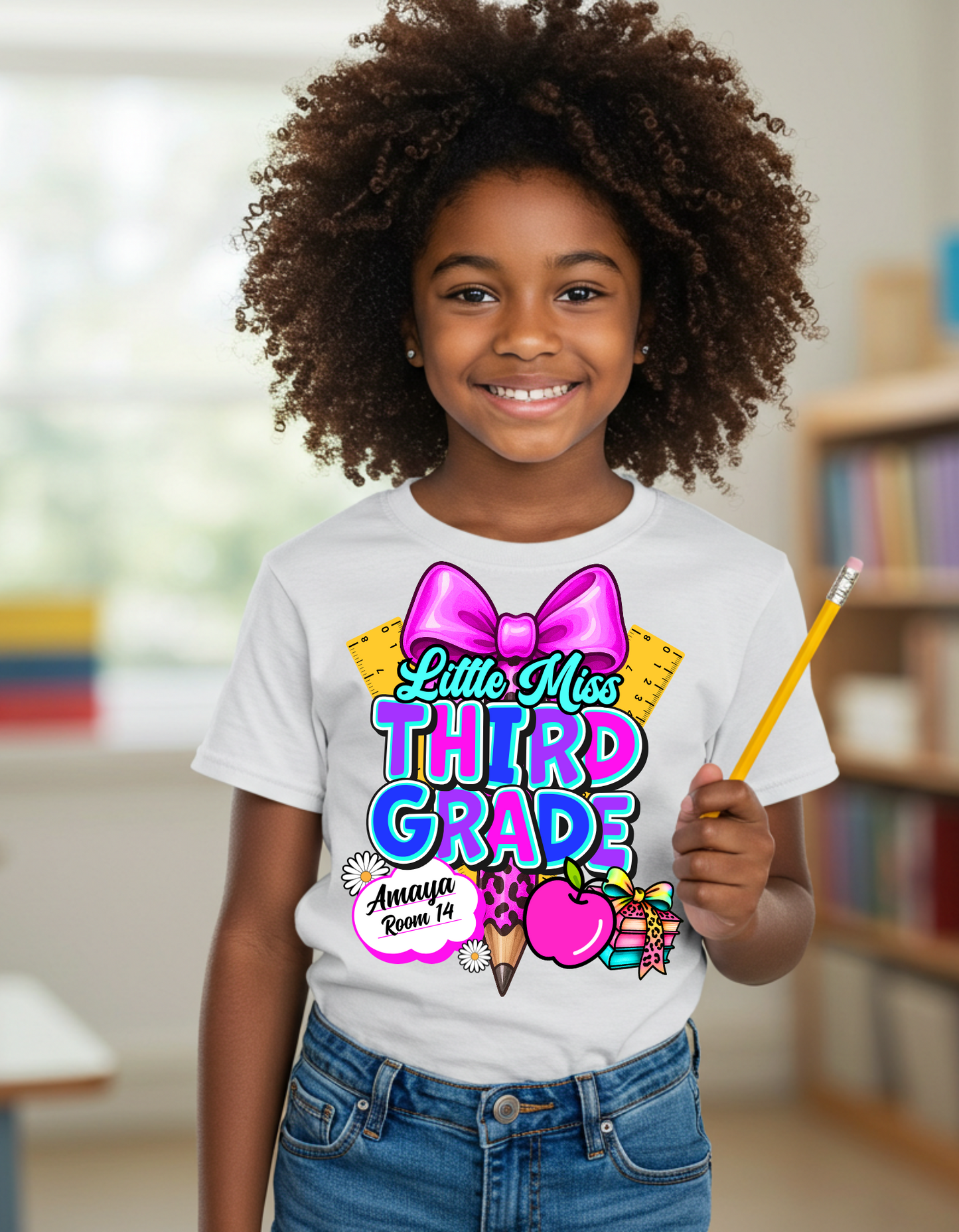 Little Miss / Mr. Custom Youth Back to School Apparel & Supplies Bundle