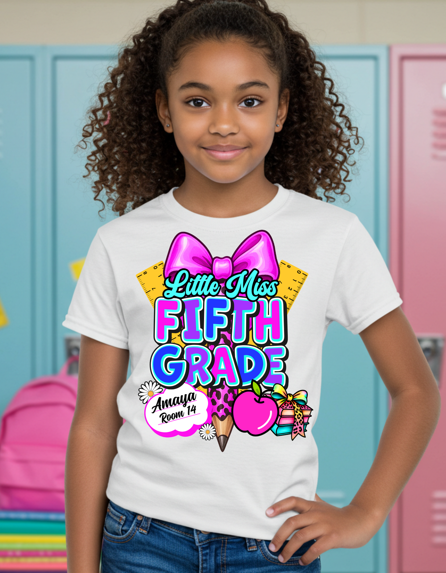 Little Miss / Mr. Custom Youth Back to School Apparel & Supplies Bundle