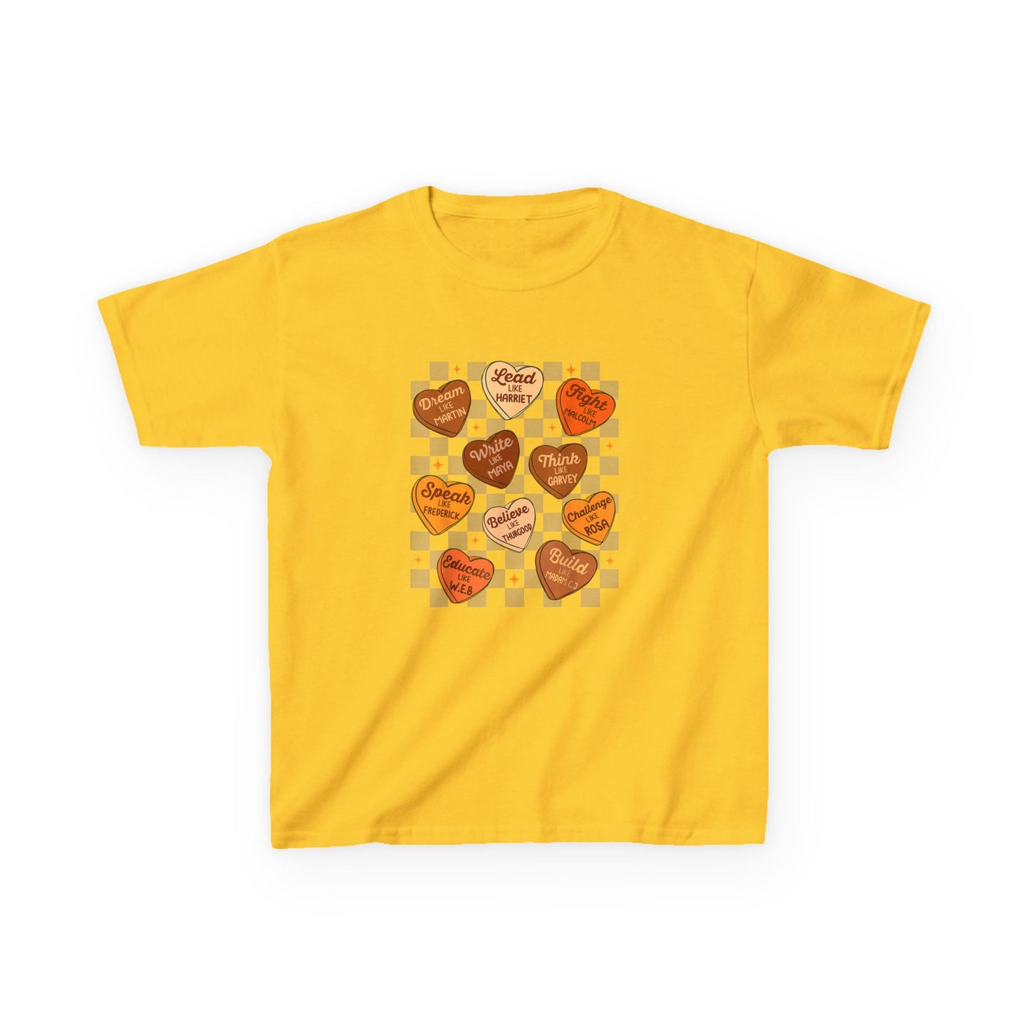 Kids Tee - Black History Love & Affirmation Design