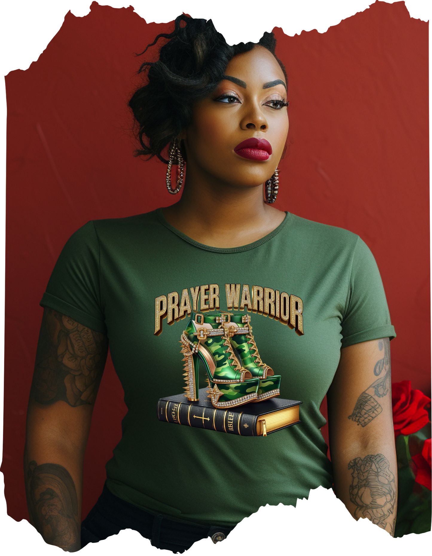 Prayer Warrior Unisex Tee, Faith T-Shirt, Spiritual Apparel, Christian Gift, Army of God Shirt, Motivational Clothing