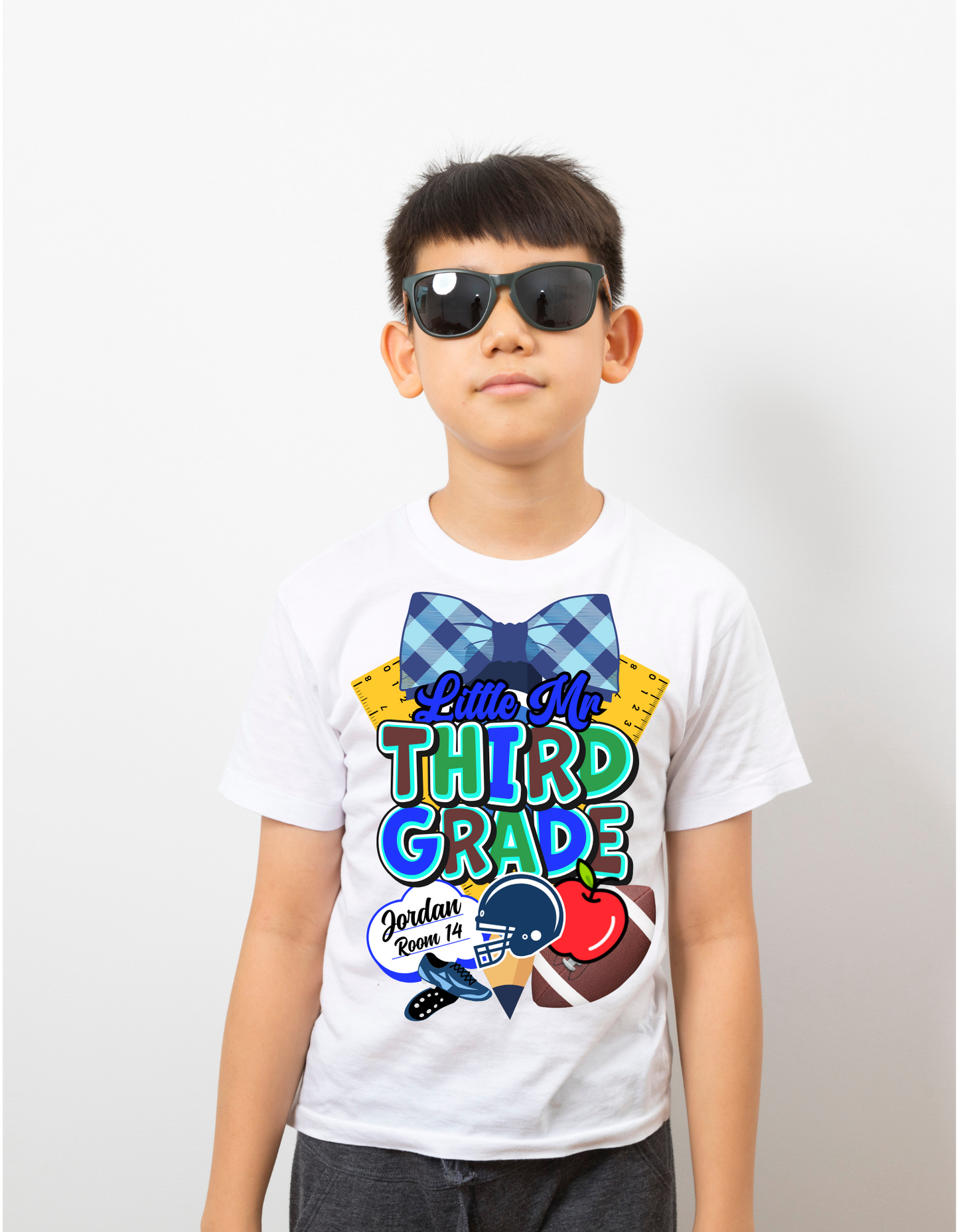 Little Miss / Mr. Custom Youth Back to School Apparel & Supplies Bundle