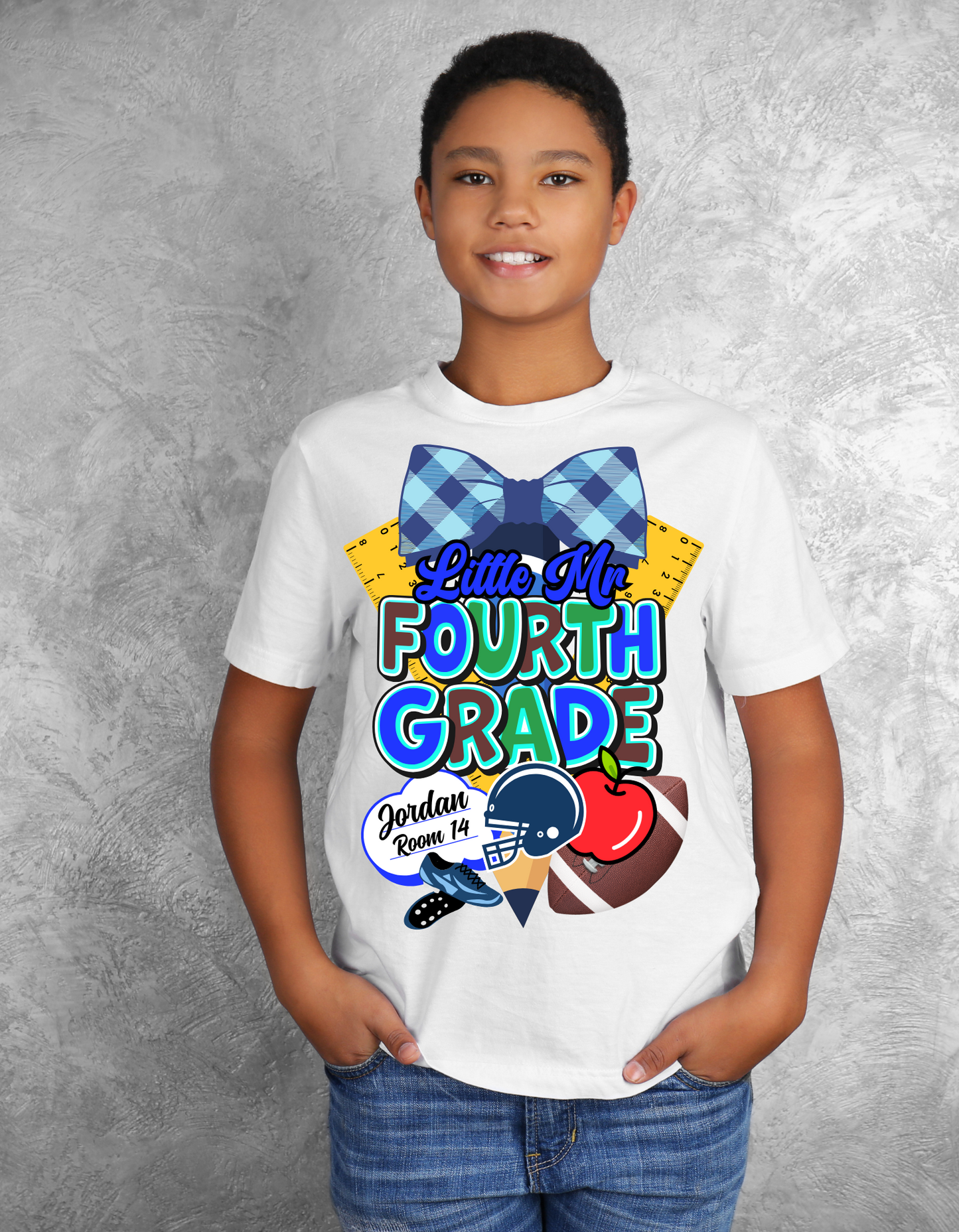 Little Miss / Mr. Custom Youth Back to School Apparel & Supplies Bundle