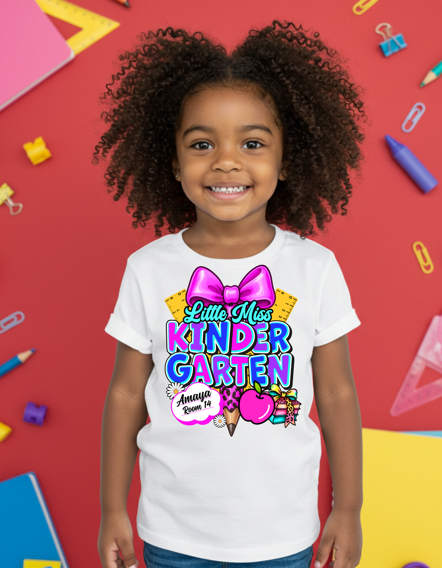 Little Miss / Mr. Custom Youth Back to School Apparel & Supplies Bundle