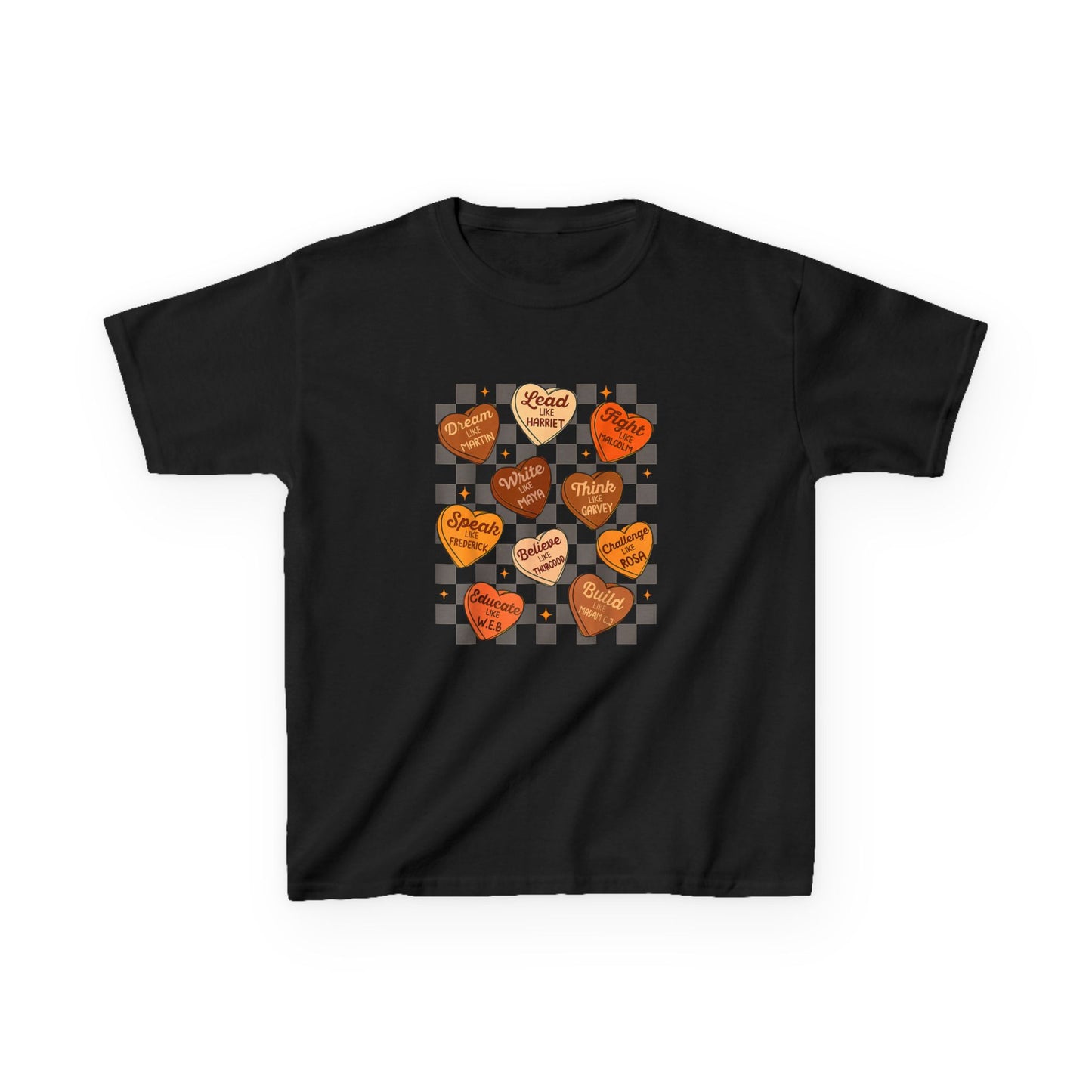Kids Tee - Black History Love & Affirmation Design