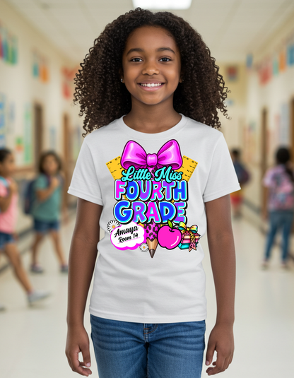 Little Miss / Mr. Custom Youth Back to School Apparel & Supplies Bundle