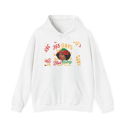 Black History 365 Days Hoodie Sweatshirt