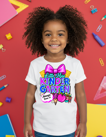 Little Miss / Mr. Custom Youth Back to School Apparel & Supplies Bundle