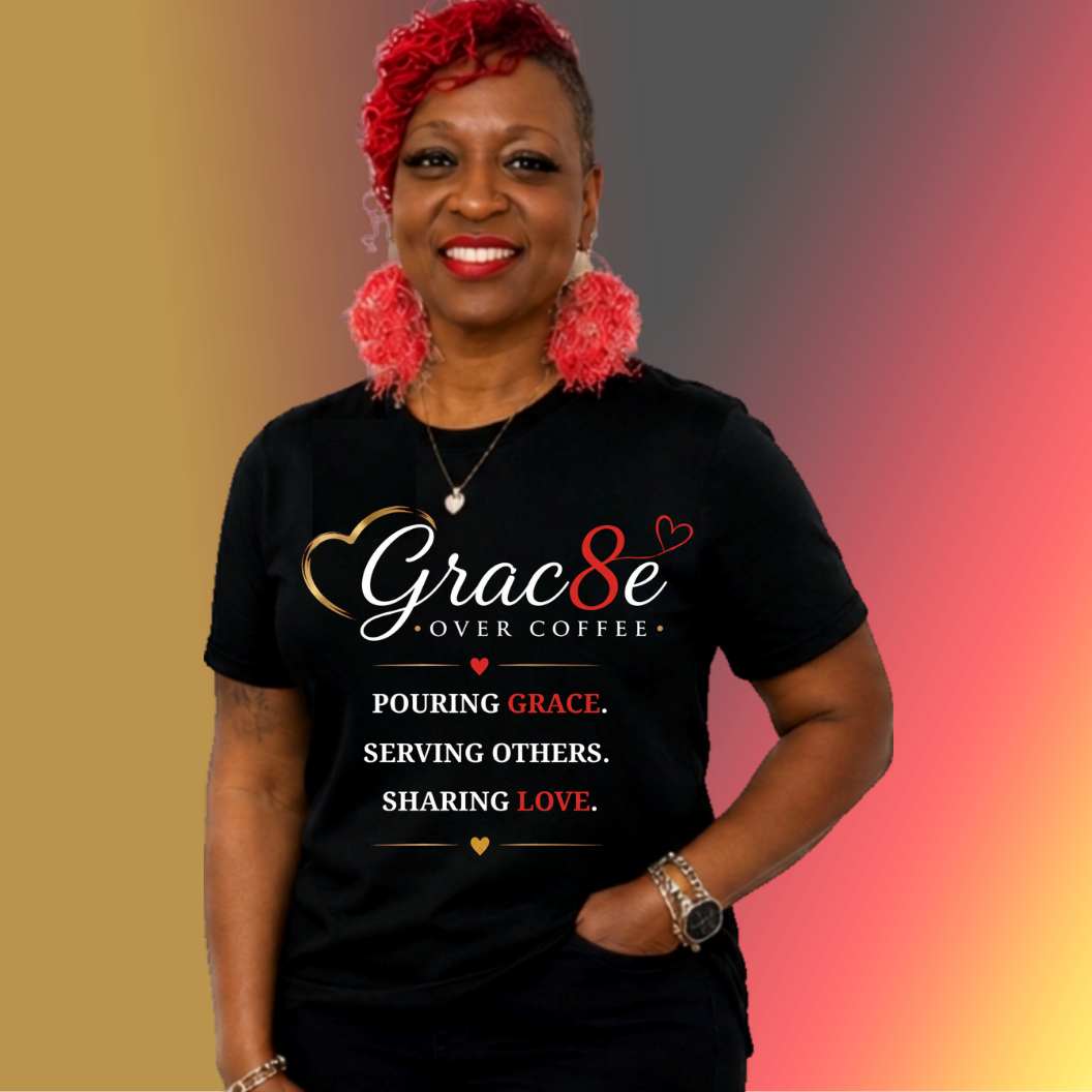 Grace Over Coffee™ Short Sleeve T-Shirt