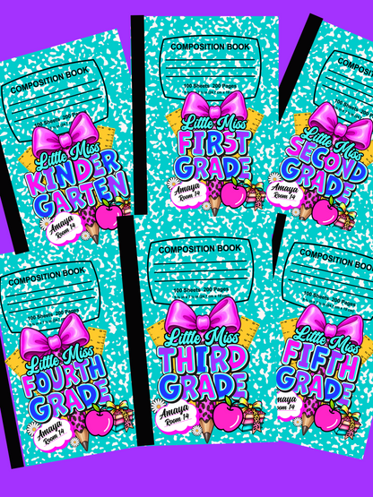 Little Miss / Mr. Custom Youth Back to School Apparel & Supplies Bundle