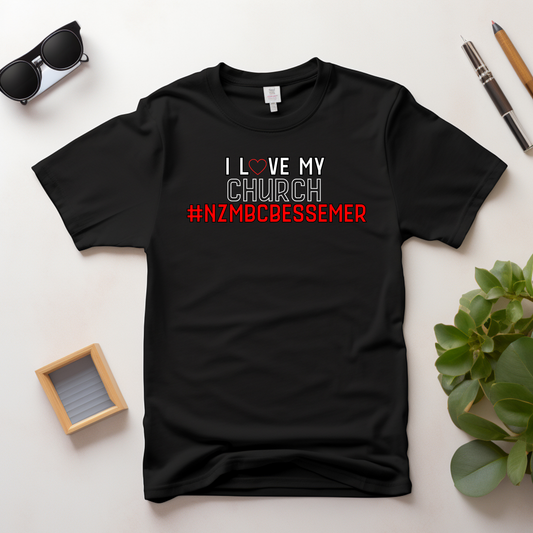 NZBC VBS 2025 T-Shirt – I ❤️ My Church