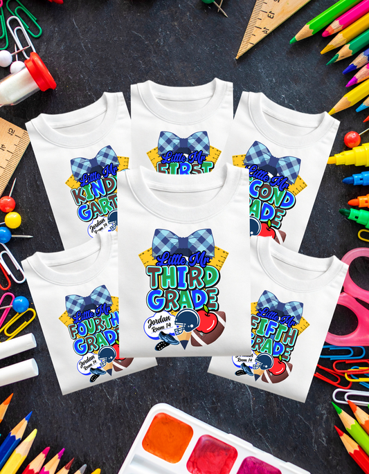 Little Miss / Mr. Custom Youth Back to School Apparel & Supplies Bundle