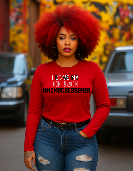 NZBC 2025 T-Shirt – I ❤️ My Church