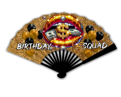 Birthday Queen Zodiac Clack Fan – FREE Shipping + Matching Button (Flash Sale)