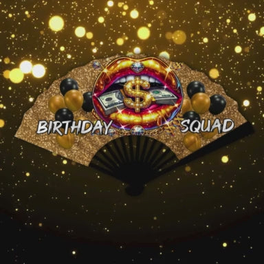 Birthday Queen Zodiac Clack Fan – FREE Shipping + Matching Button (Flash Sale)
